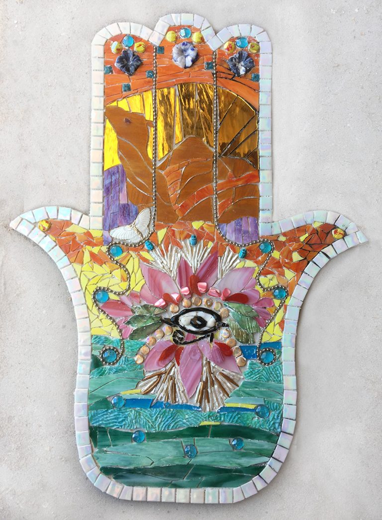 Exotic hamsa hand